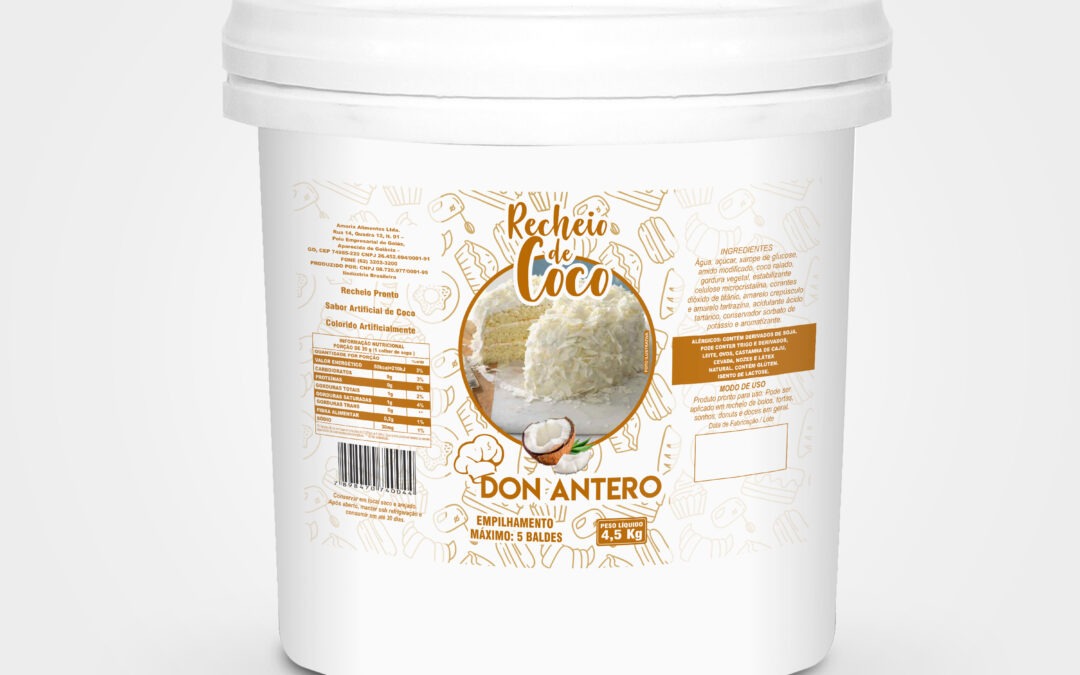 Recheio de coco (4kg)