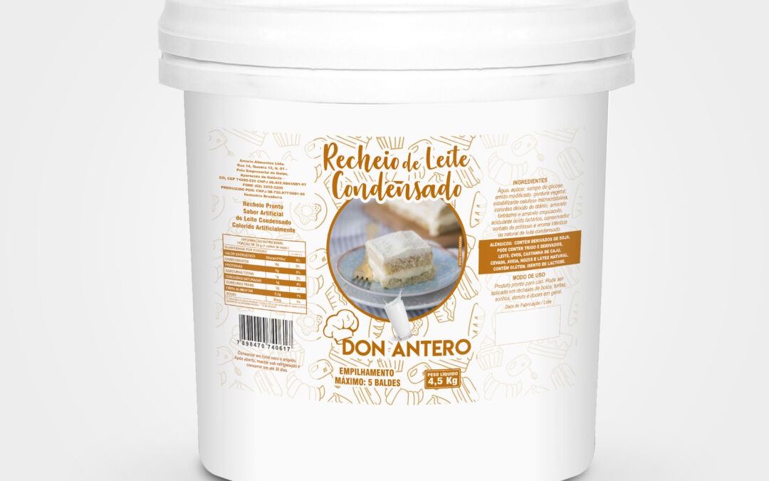 Recheio de leite condensado (4kg)